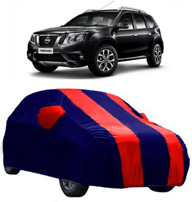 Elegance Car Cover For Nissan Terrano (With Mirror Pockets)(Red)