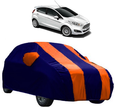 AutoRock Car Cover For Ford Fiesta Sport (With Mirror Pockets)(Orange)
