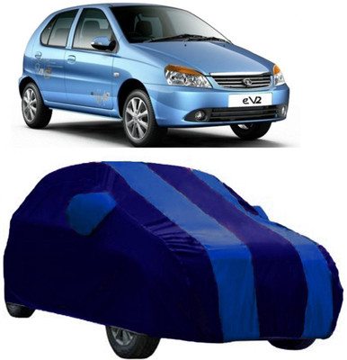 Elegance Car Cover For Tata Indica eV2 (With Mirror Pockets)(Multicolor)
