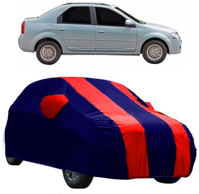 AutoKick Car Cover For Tata Indigo CS (With Mirror Pockets)(Red)