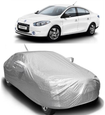 MoTRoX Car Cover For Renault Fluence (With Mirror Pockets)(Silver)