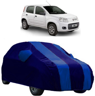 Elegance Car Cover For Fiat Uno (With Mirror Pockets)(Blue)