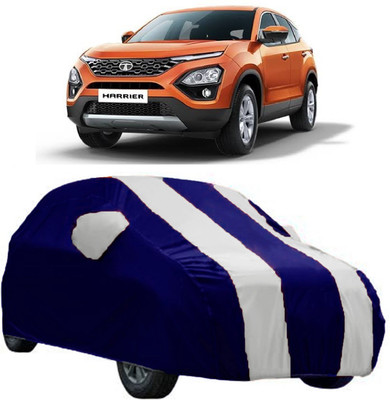 AutoRock Car Cover For Tata Harrier (With Mirror Pockets)(White)