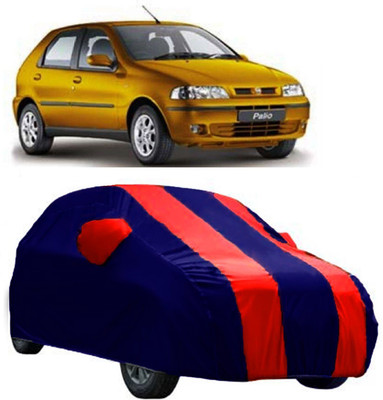 AutoRock Car Cover For Fiat Palio D (With Mirror Pockets)(Red)