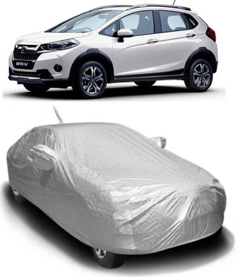 MoTRoX Car Cover For Honda WRV (With Mirror Pockets)(Silver)
