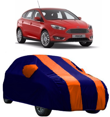 Elegance Car Cover For Ford Focus (With Mirror Pockets)(Orange)