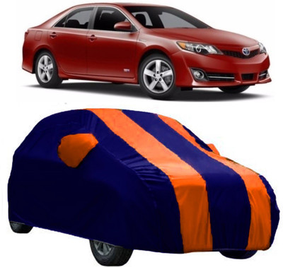 AutoKick Car Cover For Toyota Camry (With Mirror Pockets)(Multicolor)