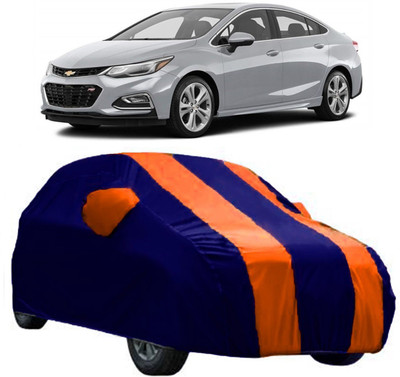 AutoKick Car Cover For Chevrolet Cruze (With Mirror Pockets)(Orange)