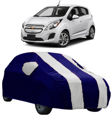 AutoRock Car Cover For Chevrolet Spark (With Mirror Pockets)(White)