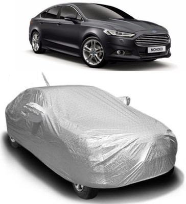 MoTRoX Car Cover For Ford Mondeo (With Mirror Pockets)(Silver)