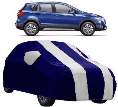 AutoRock Car Cover For Maruti Suzuki S-Cross (With Mirror Pockets)(White)