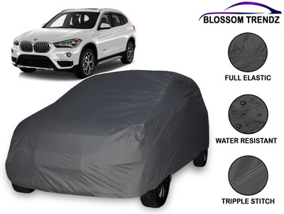 Blossom Trendz Car Cover For BMW X1 (Without Mirror Pockets)(Grey, For 2005 Models)
