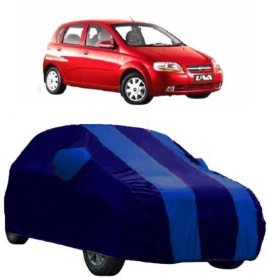 Elegance Car Cover For Chevrolet UVA (With Mirror Pockets)(Blue)