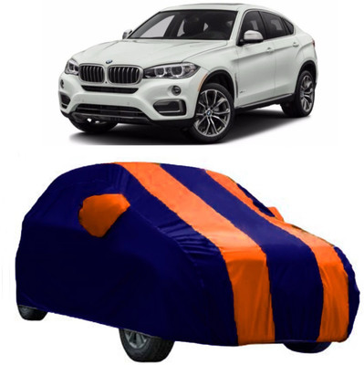 AutoKick Car Cover For BMW X6 (With Mirror Pockets)(Multicolor)