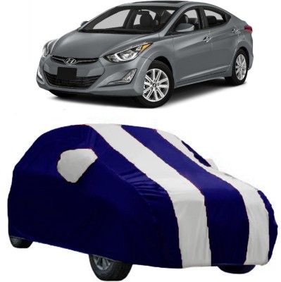 AutoRock Car Cover For Hyundai Elantra (With Mirror Pockets)(White)