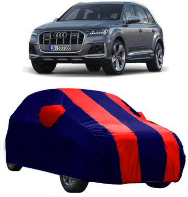 AutoKick Car Cover For Audi SQ7 (With Mirror Pockets)(Red)