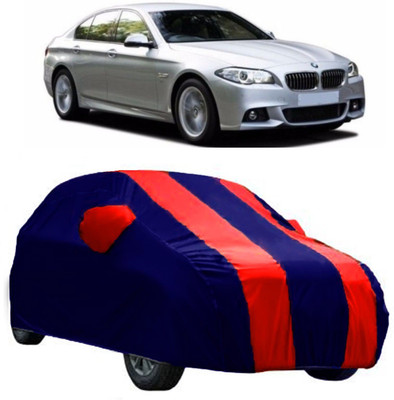 AutoKick Car Cover For BMW 520d (With Mirror Pockets)(Multicolor)
