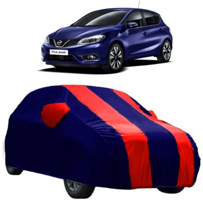 Elegance Car Cover For Nissan Pulsar (With Mirror Pockets)(Red)