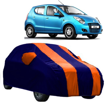 Elegance Car Cover For Maruti Suzuki A-Star (With Mirror Pockets)(Orange)