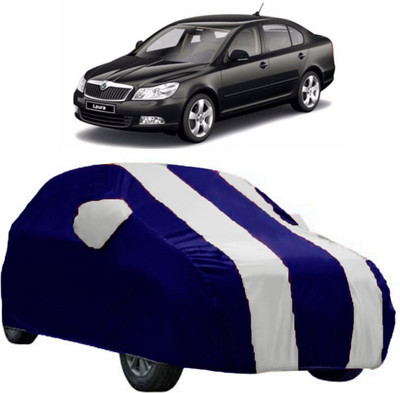 AutoRock Car Cover For Skoda Laura (With Mirror Pockets)(White)