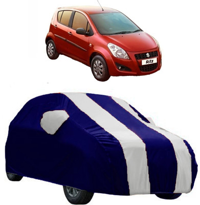 AutoRock Car Cover For Maruti Suzuki Ritz (With Mirror Pockets)(Multicolor)