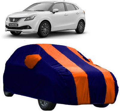 Elegance Car Cover For Maruti Suzuki Baleno (With Mirror Pockets)(Orange)