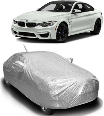 MoTRoX Car Cover For BMW M4 (With Mirror Pockets)(Silver)