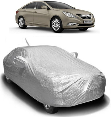 MoTRoX Car Cover For Hyundai Sonata Transform (With Mirror Pockets)(Silver)