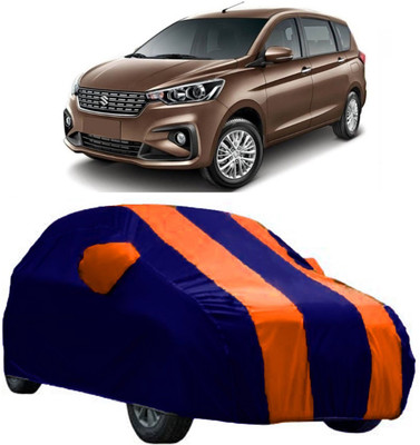 AutoCover Car Cover For Maruti Suzuki Esteem (With Mirror Pockets)(Orange, Blue)