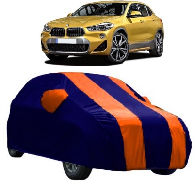 AutoKick Car Cover For BMW X2 (With Mirror Pockets)(Orange)