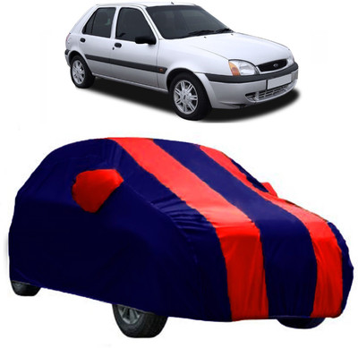 Elegance Car Cover For Ford Fiesta Old (With Mirror Pockets)(Red)