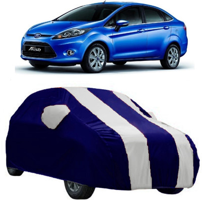 AutoRock Car Cover For Ford Fiesta Classic (With Mirror Pockets)(White)