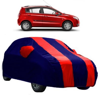 Ascension Car Cover For Chevrolet Sail Hatchback (With Mirror Pockets)(Red)