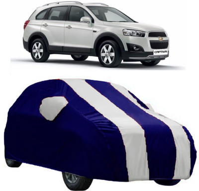 AutoRock Car Cover For Chevrolet Captiva (With Mirror Pockets)(White)