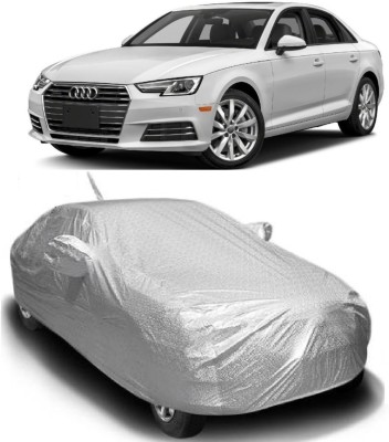 MoTRoX Car Cover For Audi A4 (With Mirror Pockets)(Silver)