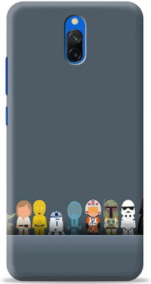 Loffar Back Cover for Mi Redmi 8A Dual(Blue, Shock Proof, Pack of: 1)
