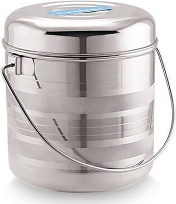 NEELAM Steel Milk Container  - 3650 ml(Silver)