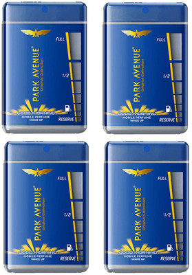 PARK AVENUE Pocket Perfume Good Morning Wake Up With 250 Sprays Deodorant Spray  -  For Men(72 ml, Pack of 4)
