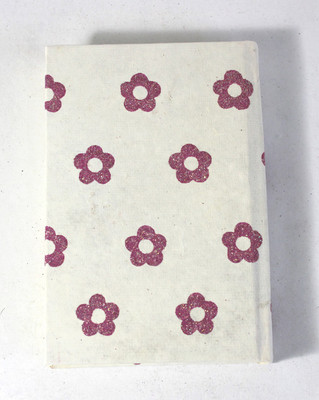 Camlon Exports Handmade A6 Diary Unruled 96 Pages(White, Maroon)