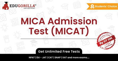 EduGorilla MICA Admission Test (MICAT)(Online Test Series)