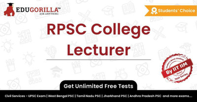 EduGorilla RPSC College Lecturer(Online Test Series)