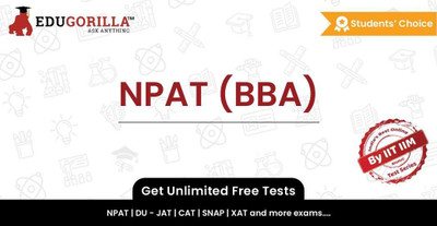 EduGorilla NPAT (BBA)(Online Test Series)