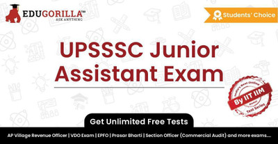 EduGorilla UPSSSC Junior Assistant Exam(Online Test Series)