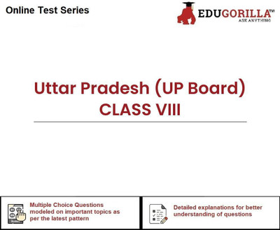 EduGorilla Uttar Pradesh (UP Board) CLASS VIII(Online Test Series)
