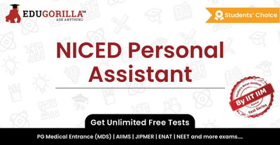 EduGorilla NICED Personal Assistant(Online Test Series)