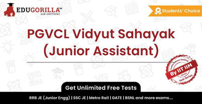 EduGorilla PGVCL Vidyut Sahayak (Junior Assistant)(Online Test Series)