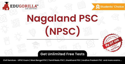 EduGorilla Nagaland PSC (NPSC)(Online Test Series)