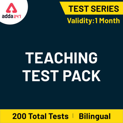 Adda247 Teaching Test Pack Online Test Series (Validity: 1 Month)(Activation Key)