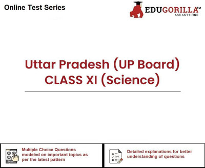 EduGorilla Uttar Pradesh (UP Board) CLASS XI (Science)(Online Test Series)
