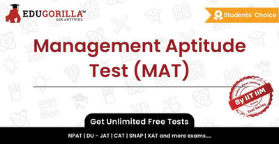 EduGorilla Management Aptitude Test (MAT)(Online Test Series)